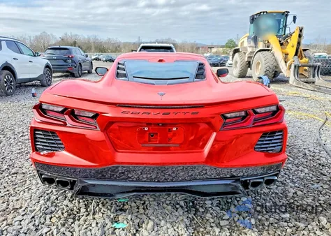 2021 Chevrolet Corvette Stingray 2Lt z USA, uszkodzony, nr VIN 1G1YB2D4XM5108536